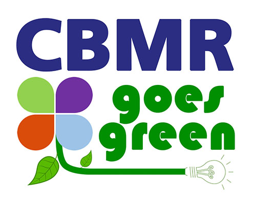 CBMR Goes Green logo