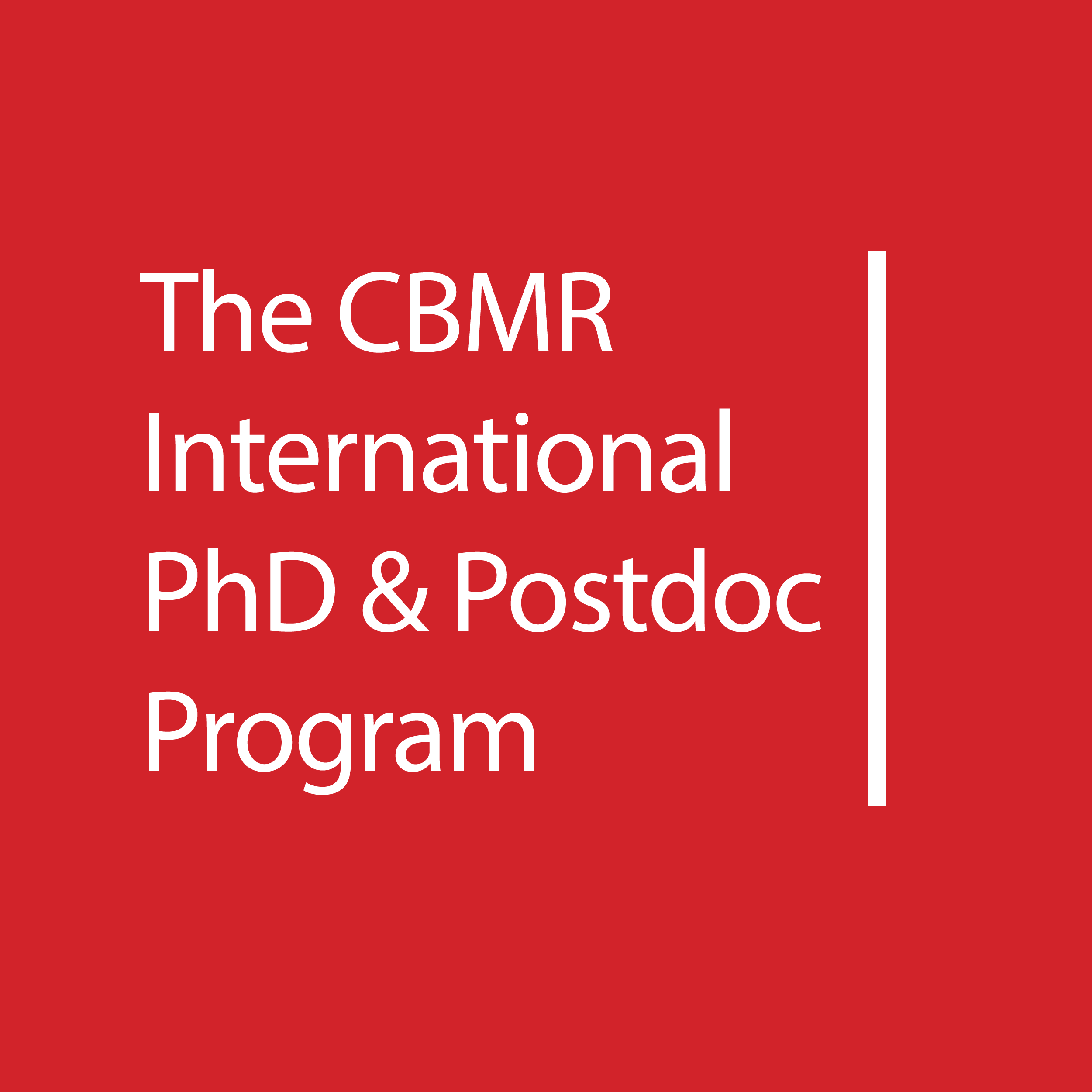 CBMR International PhD and Postdoc Program