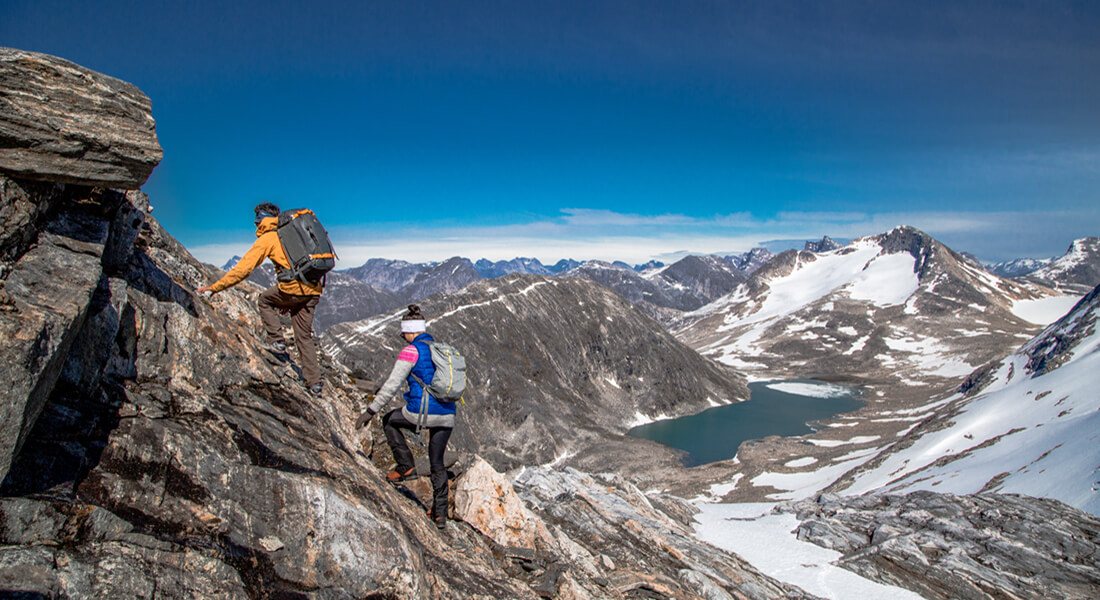 Mountaineering in Greenland