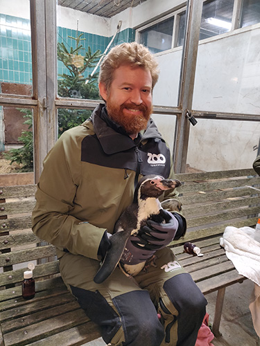 Markus Hodal Drag is currently working as an industry Postdoc at Copenhagen Zoo.