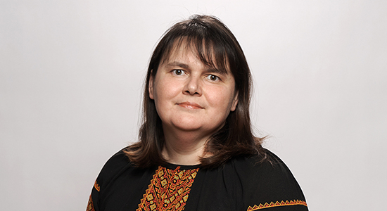 Portrait of Oksana Dmytriyeva