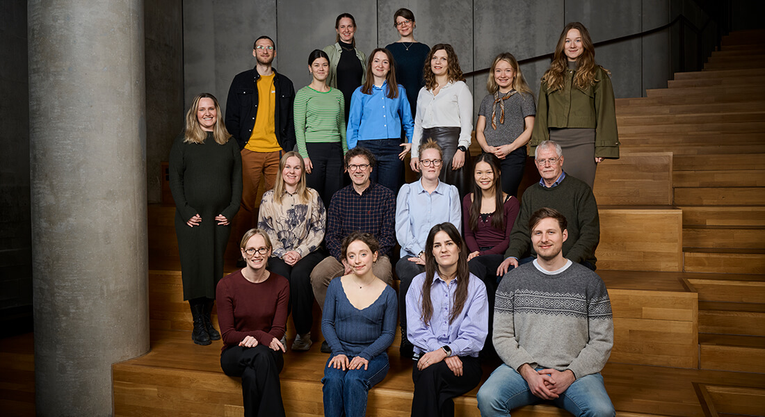 Group photo of the members of the Hansen Group